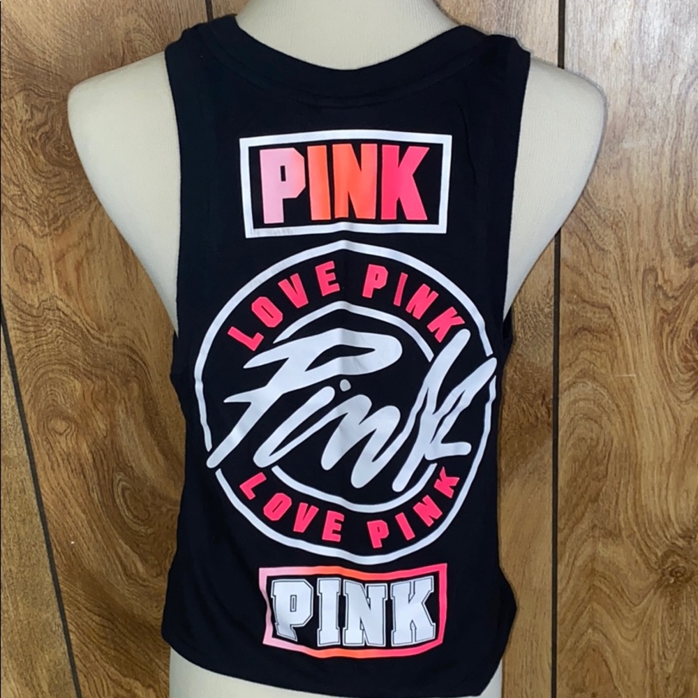 PINK crop tank